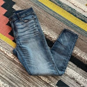 American Eagle Outfitters Blue Jeggings Size 14